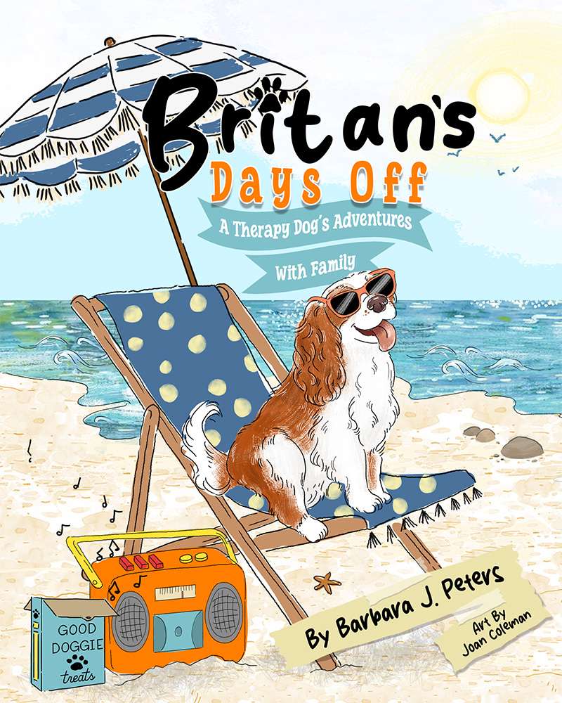 Moments With Britan A Therapy Dog book cover